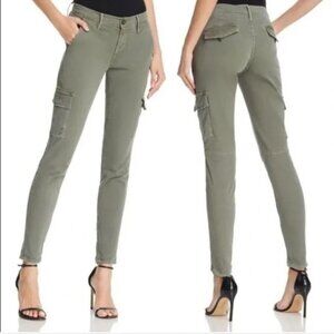 FRAME DENIM LE SERVICE CARGO SKINNY PANTS UTILITY PLATOON MID-RISE STRETCH sz 27